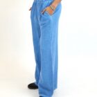 linen wide leg trousers